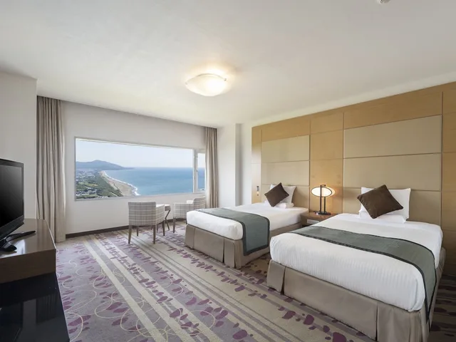 غرفة ديلوكس بسريرين منفصلين، Irago Ocean Resort 1/2