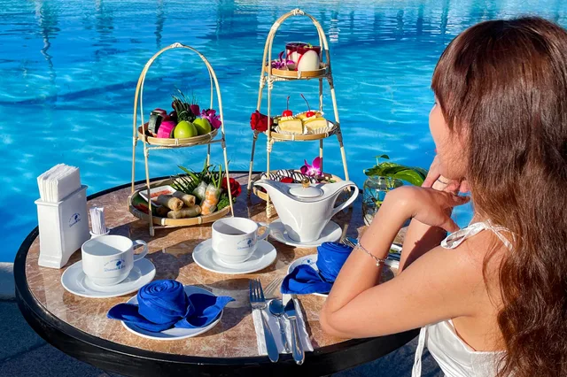 غرفة بحوض جاكوزي، Diamond Bay Resort & Spa 1/1