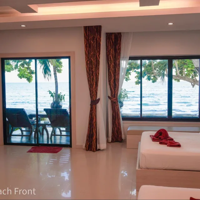 غرفة عائلية بإطلالة على البحر، Silver Sand Samed Hotel & Resort 3/5
