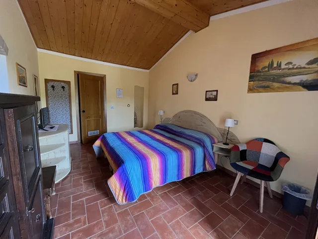غرفة بسرير كوين، Agriturismo Poggio Del Drago 2/10