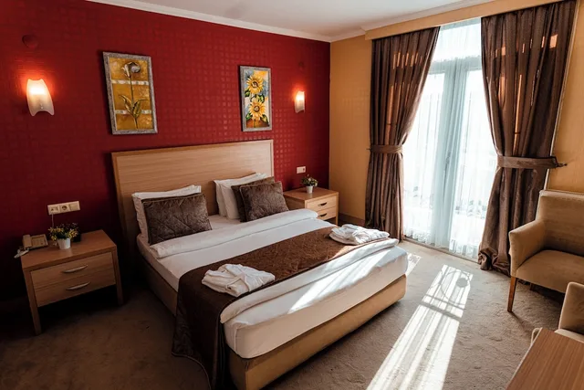 غرفة قياسية بسرير مزدوج أو سريرين منفصلين، Atabay Termal Hotel 6/10
