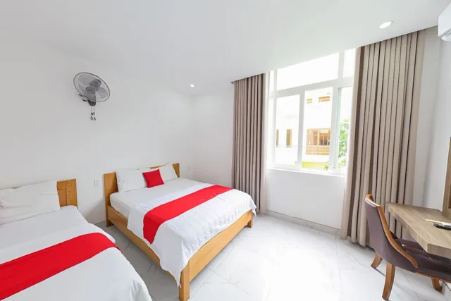 غرفة عائلية رباعية بسريرين مزدوجين، Tuyet Lan Hotel 4/10