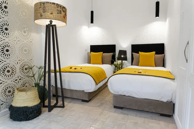 غرفة عائلية بسرير كوين وسريرين منفصلين، RIAD AL RIMAL 3/10