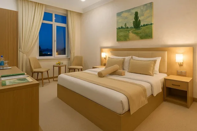 غرفة ديلوكس بسرير مزدوج، Baku City Hotel 5/10
