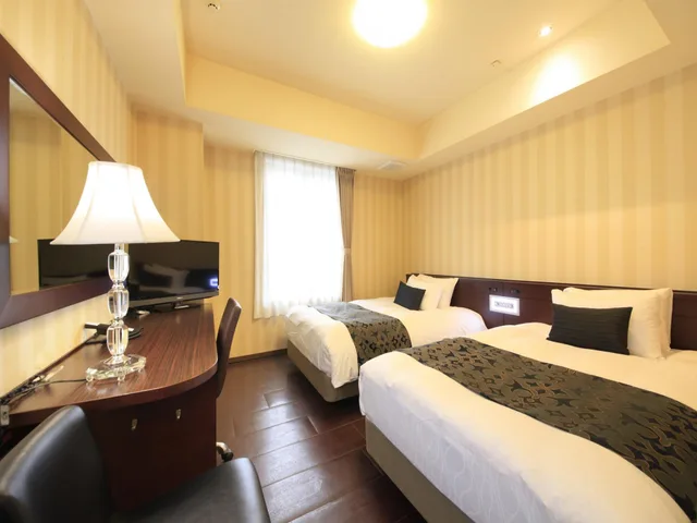 Semi Room, Deluxe, 2 Semi Double Beds, Smoking، Coco Grand Kitasenju 2/2