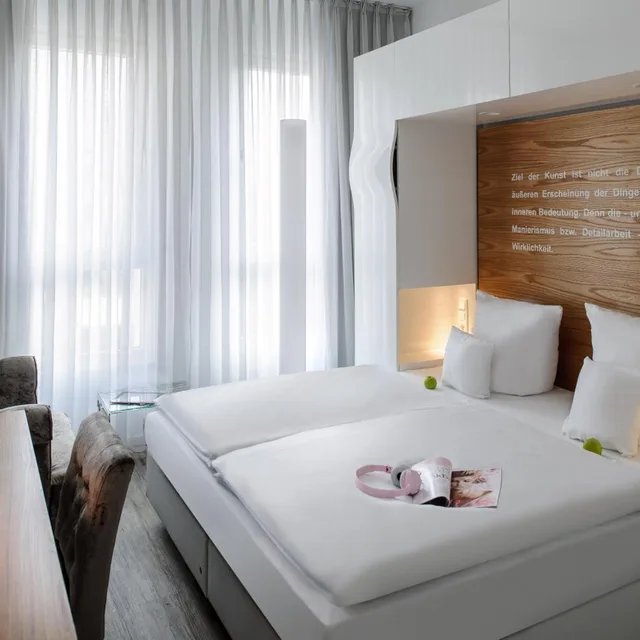 Courtyard, Comfort, Double Bed، Art Hotel City Leipzig 2/10