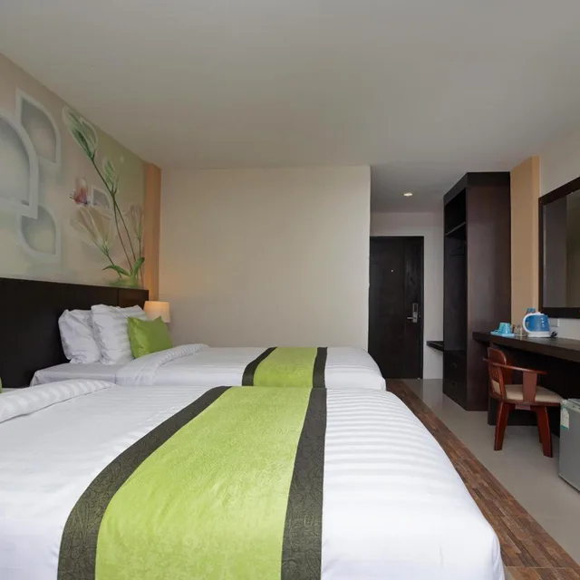 غرفة سوبيريور بسرير مزدوج أو سريرين منفصلين، iCheck inn Sky Beach Ao Nang Krabi 4/10