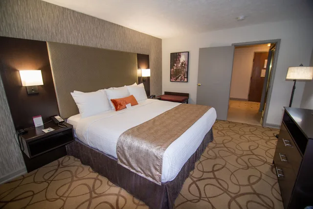 غرفة قياسية بسرير كينج بإطلالة على الفناء، Best Western Plus Burley Inn & Convention Center 2/10