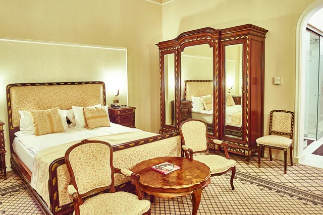 غرفة ديلوكس مفردة بسرير كينج، Grand Hotel Continental 1/1