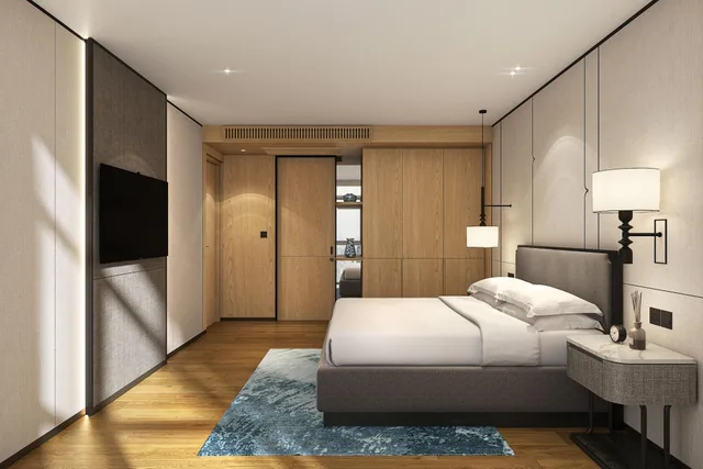 جناح بريميوم بغرفة نوم واحدة، Marriott Executive Service Apartment Sathorn Vista 1/4