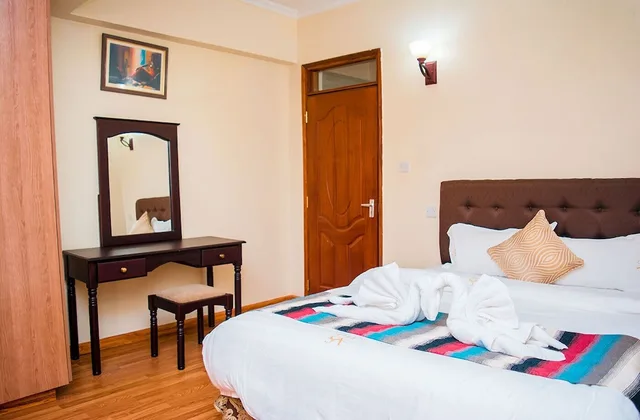 2 Bedrooms, City, Apartment, 1 Double and 1 Single Bed, 2 Bathrooms، Vela Suites 3/10