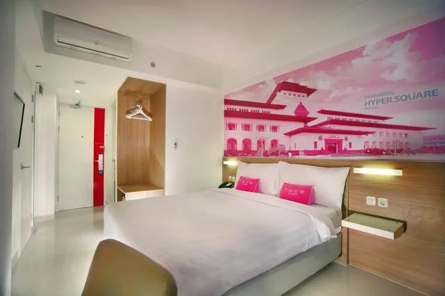 غرفة قياسية بسريرين منفصلين، favehotel Hyper Square 4/9