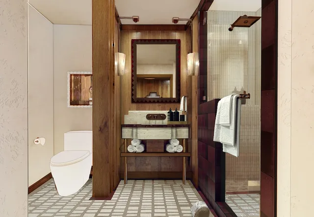غرفة سيغنتشر بسرير كينج لذوي الإعاقة، Snake River Lodge And Spa 7/7