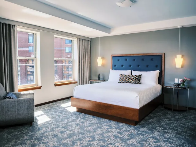 غرفة ديلوكس بسرير كينج، Battery Wharf Hotel Boston Waterfront 2/9