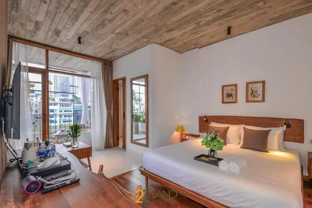 غرفة سوبيريور بسرير كينج بشرفة، 22Land Hotel and Residence 3/10