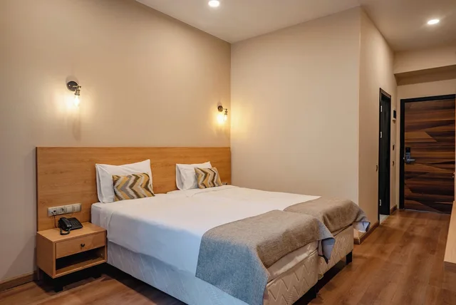 غرفة بسريرين منفصلين لذوي الإعاقة، Bakuriani Inn 2/6