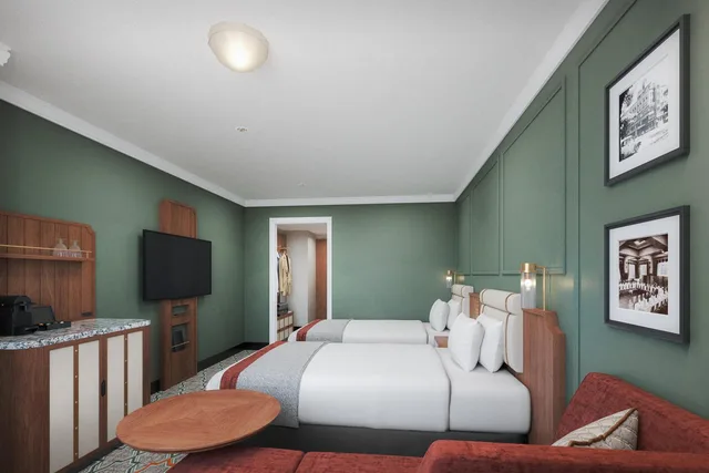 غرفة سوبيريور بسريرين منفصلين مع سرير إضافي في المبنى الرئيسي، Sapporo Grand Hotel 2/9