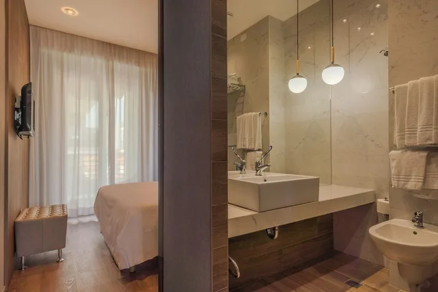 جناح ديلوكس بسريرين كوين بإطلالة على البحر، Ambienthotels Panoramic 4/4
