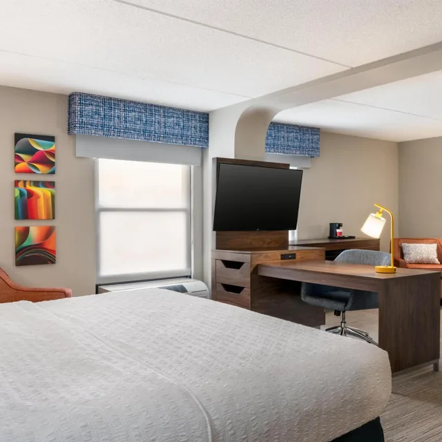 جناح بسرير كينج مع أريكة، Hampton Inn Eden 2/2