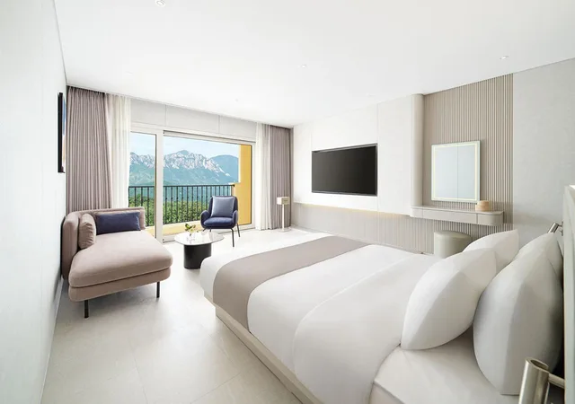 غرفة ديلوكس بغرفة نوم واحدة، Hanwha Resort Seorak Sorano 1/2