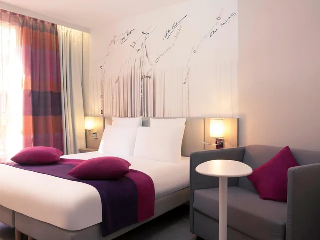 غرفة بريفيليج بسرير كوين، Mercure Paris Raspail Montparnasse 7/10