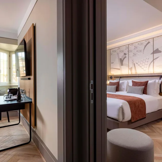 غرفة كبيرة بسرير مزدوج، HOTEL LA DILIGENCE 4/7