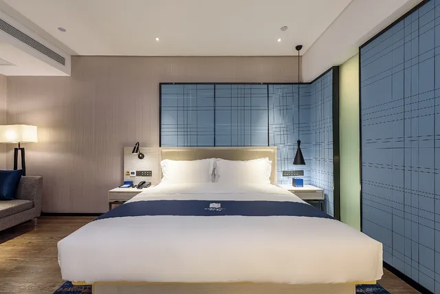 غرفة سوبيريور بسرير كوين، Echarm Hotel (Pingnan Central Square) 1/1