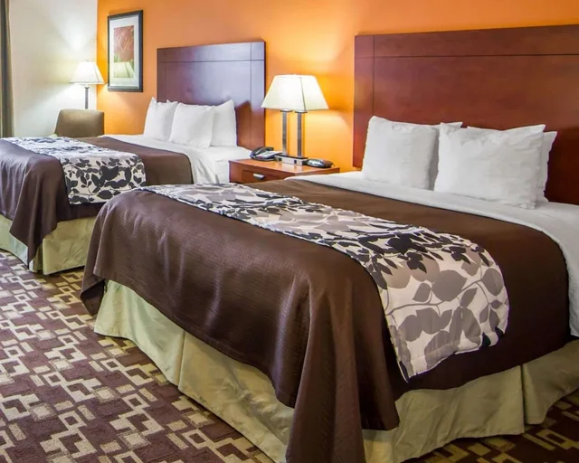 غرفة قياسية بسريرين كوين، Sleep Inn Suites I 20 4/5
