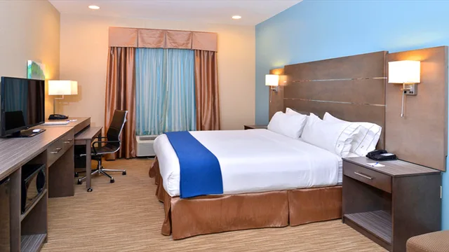 غرفة بسرير كينج لذوي الإعاقة، Holiday Inn Express Hotel Suites Schulenburg 1/1
