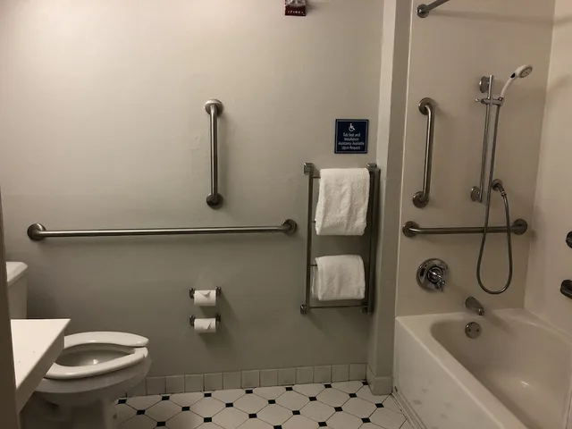 غرفة بسرير كينج لذوي الإعاقة، La Quinta Inn by Wyndham Austin Oltorf 4/4