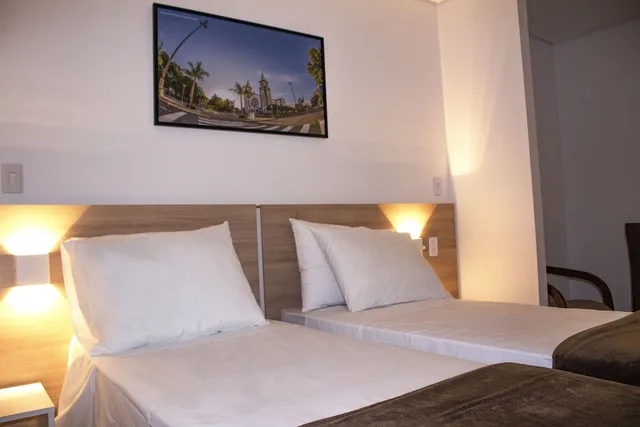 غرفة ديلوكس بسريرين منفصلين، Tri Hotel Chapeco 3/7