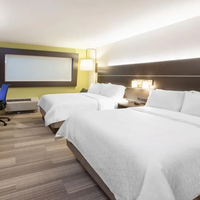غرفة بسرير كينج وسريرين كوين لذوي الإعاقة، HOLIDAY INN EXPRESS AND SUITES SAN JOSE SILICON VALLEY 1/10