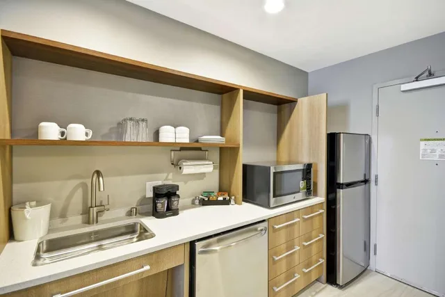 استوديو بسرير كينج مع أريكة لذوي الإعاقة، Home2 Suites By Hilton Plano Legacy West 4/4