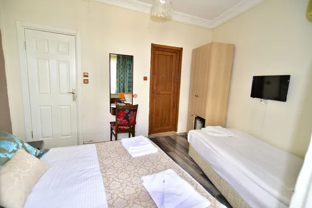 غرفة ثلاثية بسرير مزدوج وسرير فردي، Sultanahmet Hotel Han 1/3