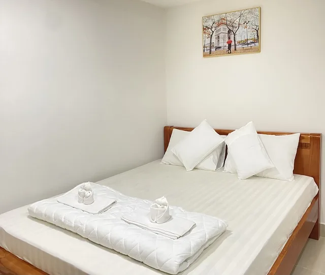 غرفة أساسية بسرير كوين، Thien Tai Hotel 1/2