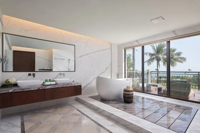 3 Bedrooms, Villa, 3 Double Beds, Ocean Front, Private Pool، Marriott Yalong Bay 4/4