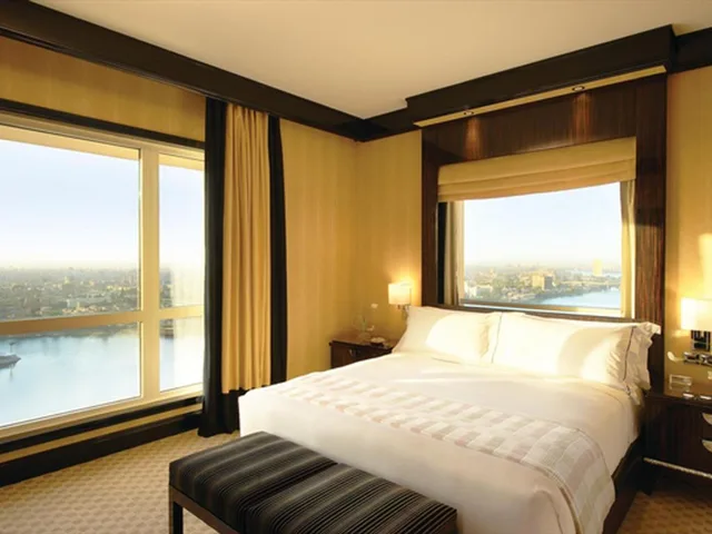جناح رئاسي بسرير كينج، Fairmont Nile City Hotel 1/2