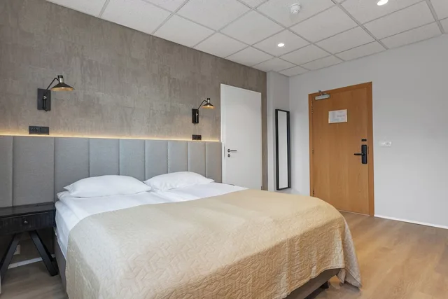 غرفة اقتصادية بسرير مزدوج بحمام خاص، Alva Hotel 3/9