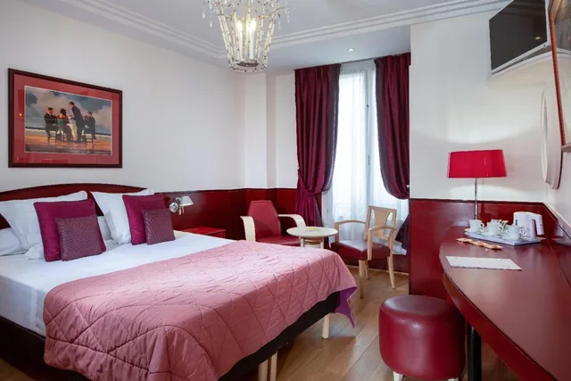 غرفة متصلة بسرير فردي، Hotel du Levant Paris 2/3