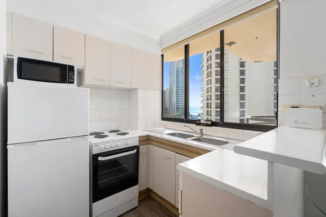 استوديو اقتصادي بسرير كوين، Beachcomber Resort Surfers Paradise 3/3