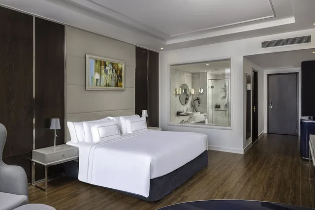 غرفة بريميوم بسريرين منفصلين، Vinpearl Ha Tinh Affiliated by Melia 2/5