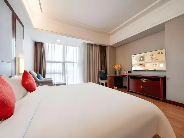 غرفة ديلوكس مفردة بسرير كوين، Vienna International Hotel (Shanghai Hongqiao National Exhibition and Convention Center Caobao Road) 1/2