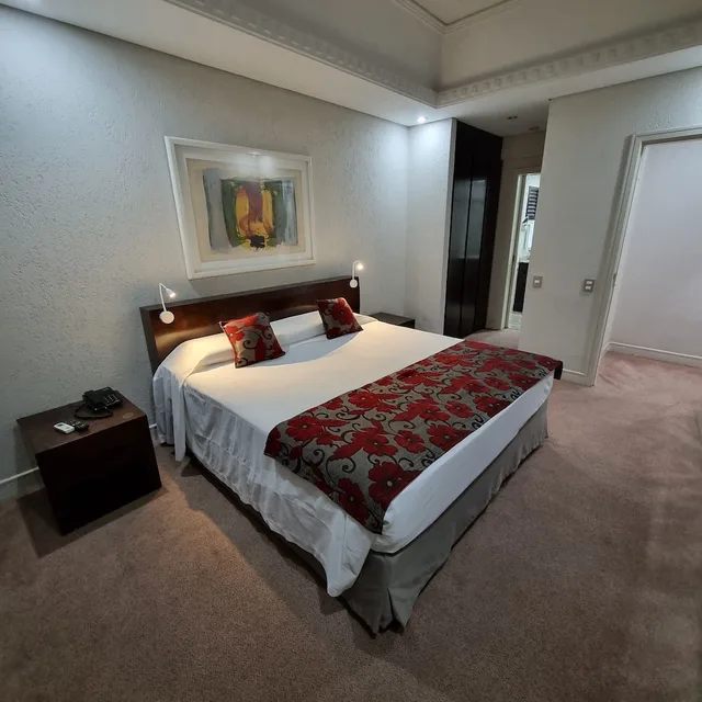 غرفة رئاسية بسرير كينج، Hotel Victoria Villa Curitiba By Nacional Inn 3/6