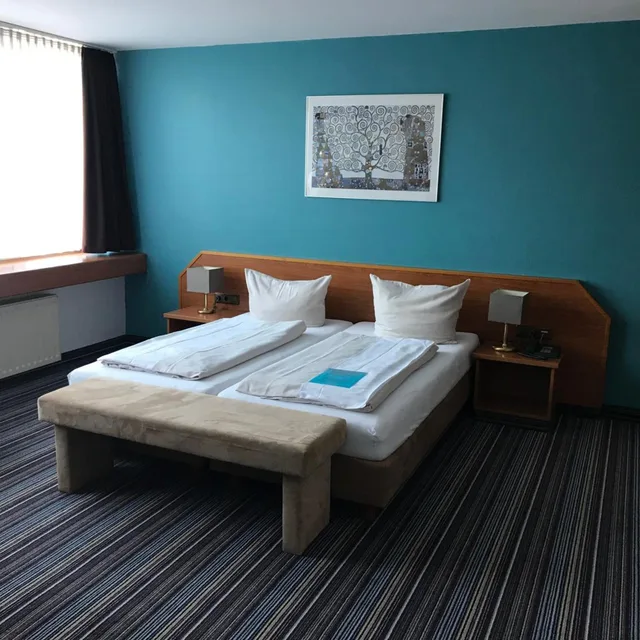 غرفة بسرير مزدوج أو سريرين منفصلين، Hotel Servatius 2/10