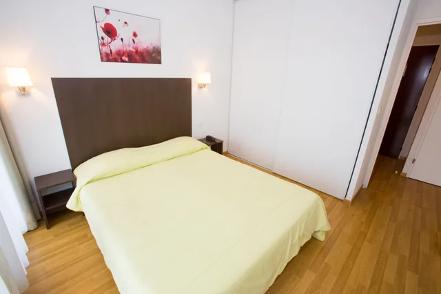 شقة اقتصادية بسرير كوين مع أريكة، All Suites Appart Hotel la Teste de Buch 1/4