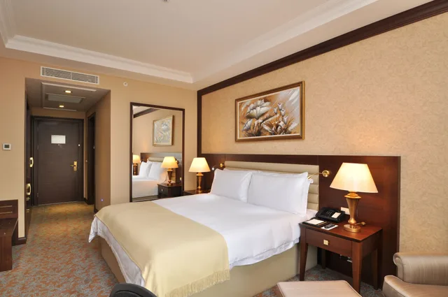 غرفة ديلوكس بسرير كينج بإطلالة على الجبل، Wellborn Luxury Hotel 5/10