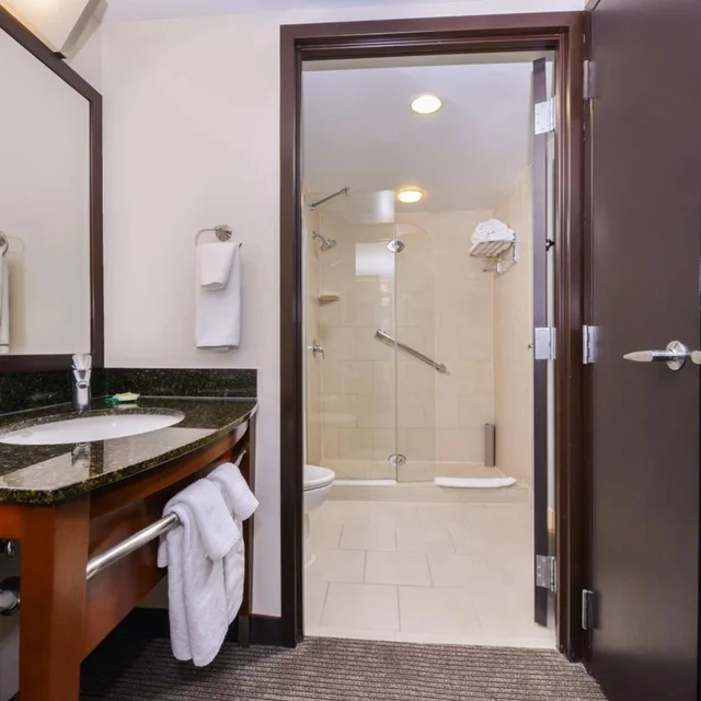 غرفة بسريرين كوين مع أريكة، Hyatt Place Herndon/Dulles Airport-East 5/5