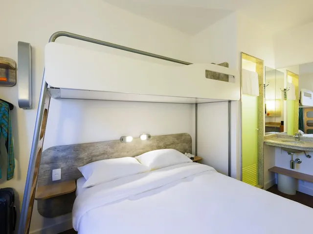 شقة بسرير مزدوج وسرير بطابقين، ibis budget Campinas Aquidaban 6/7