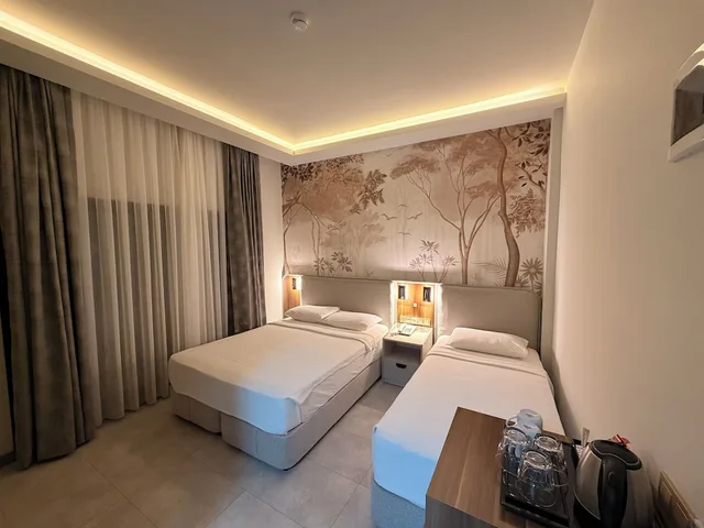 غرفة قياسية ثلاثية بسرير مزدوج وسرير فردي، Ida Hotel 2/7