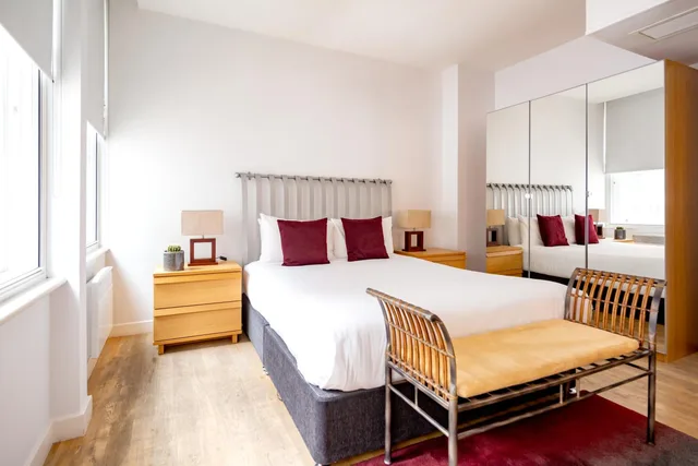 شقة تنفيذية بسرير مزدوج بغرفة نوم واحدة، 196 Bishopsgate Apartments 2/4